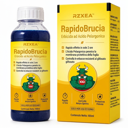 🏆 Nuovo aggiornamento | RZXEA™ RapidoBrucia Erbicida ad Acido Pelargonico