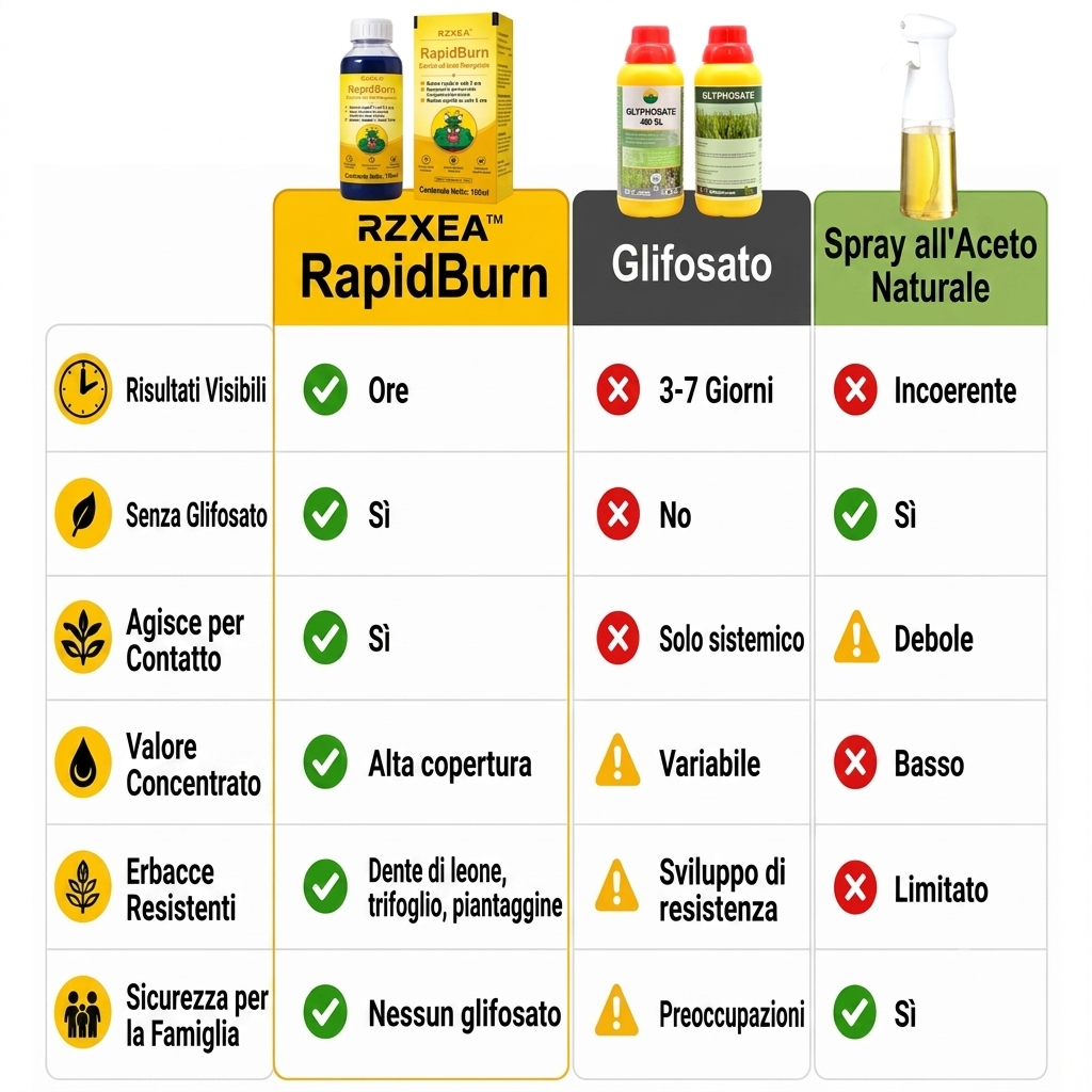 🏆 Nuovo aggiornamento | RZXEA™ RapidoBrucia Erbicida ad Acido Pelargonico