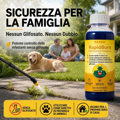 🏆 Nuovo aggiornamento | RZXEA™ RapidoBrucia Erbicida ad Acido Pelargonico
