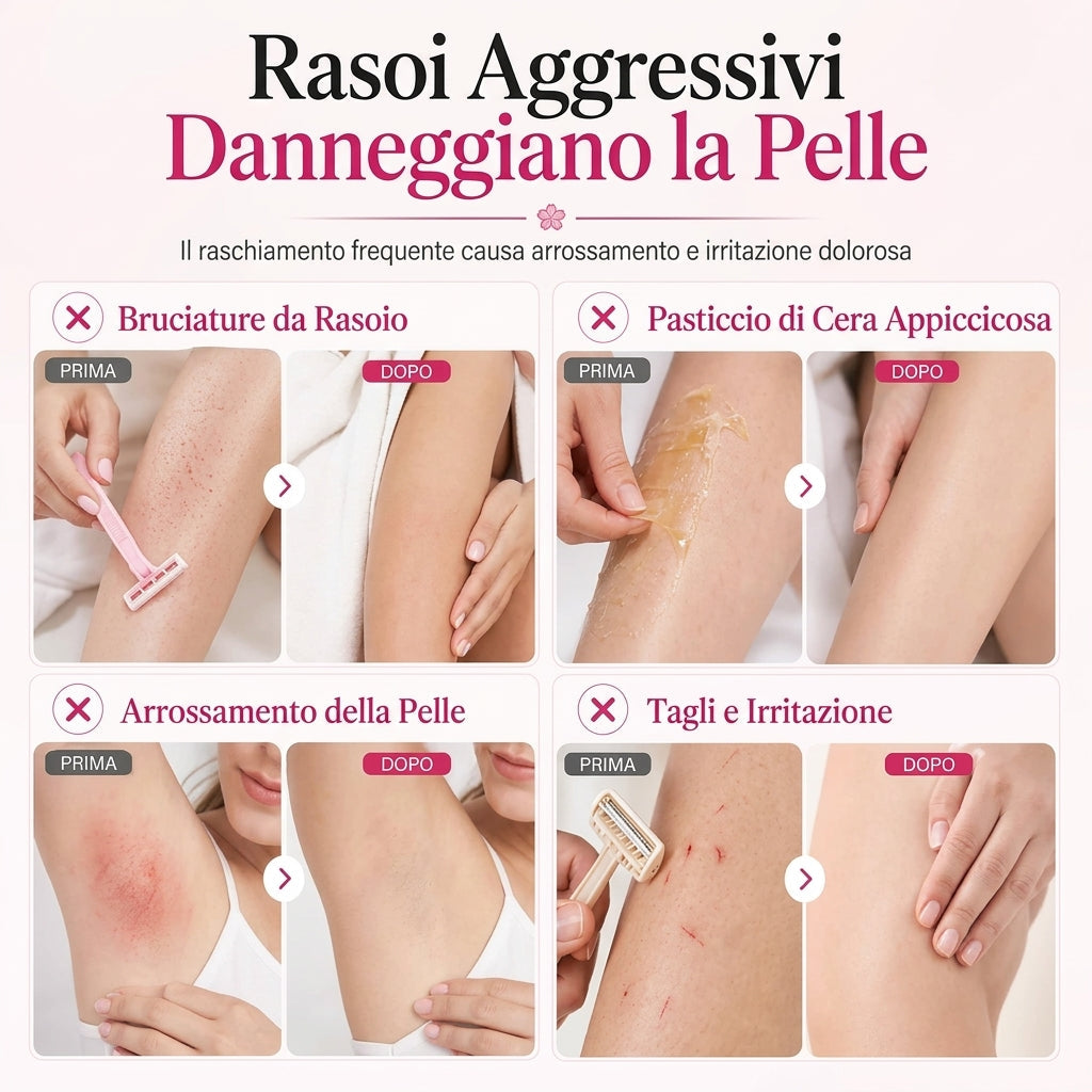 Depilazione Delicata e Liscia per Il Corpo Con Roll-on