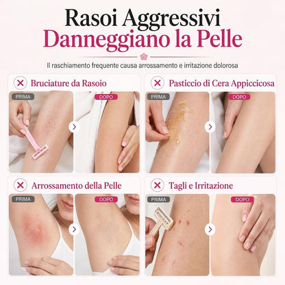 Depilazione Delicata e Liscia per Il Corpo Con Roll-on