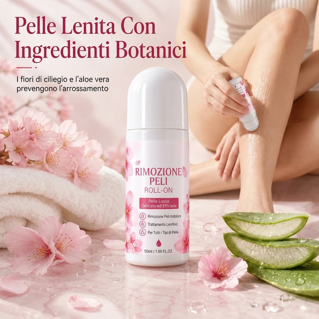 Depilazione Delicata e Liscia per Il Corpo Con Roll-on