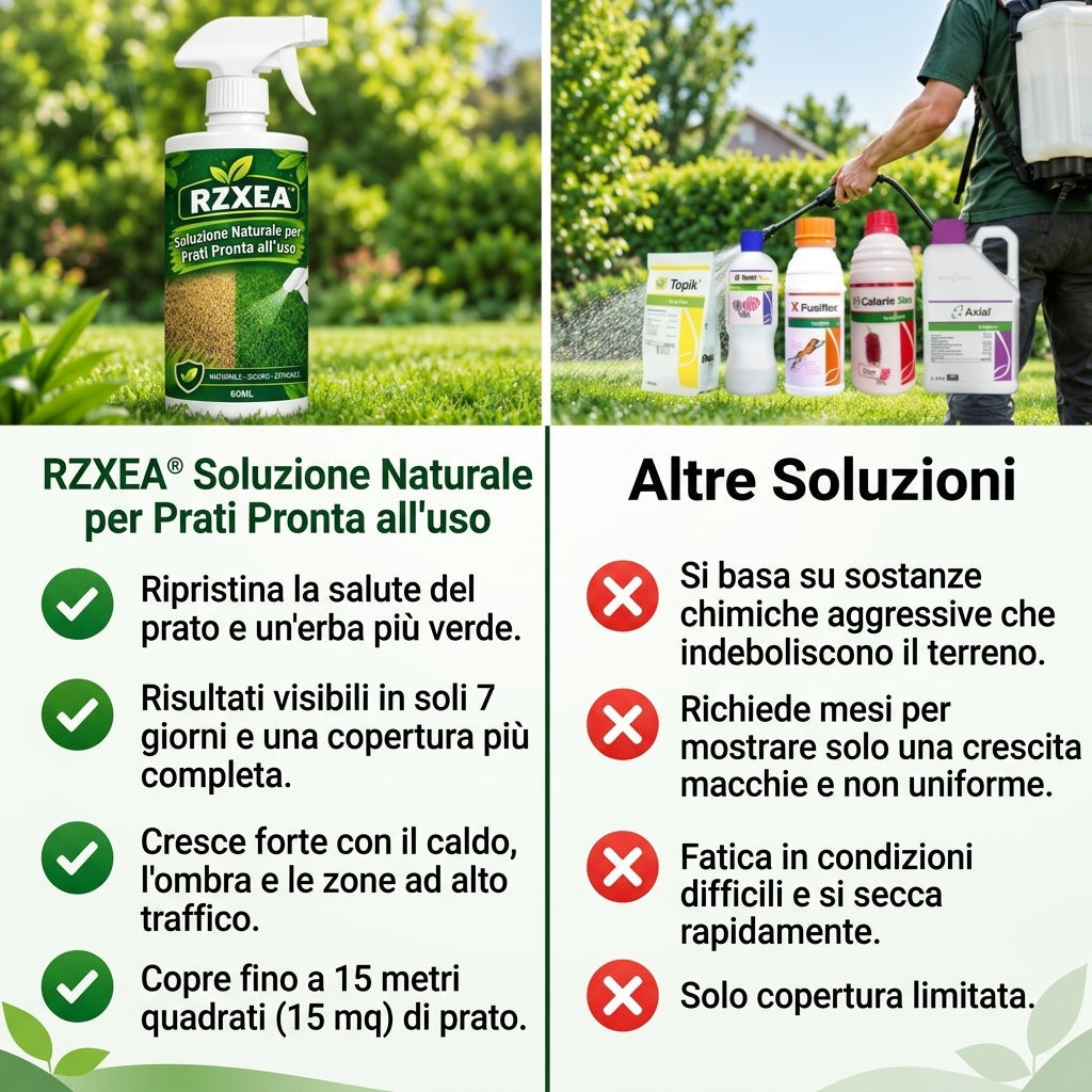 🔥OFFERTA 2026 RZXEA™ Soluzione Naturale per il Prato Pronta all'uso