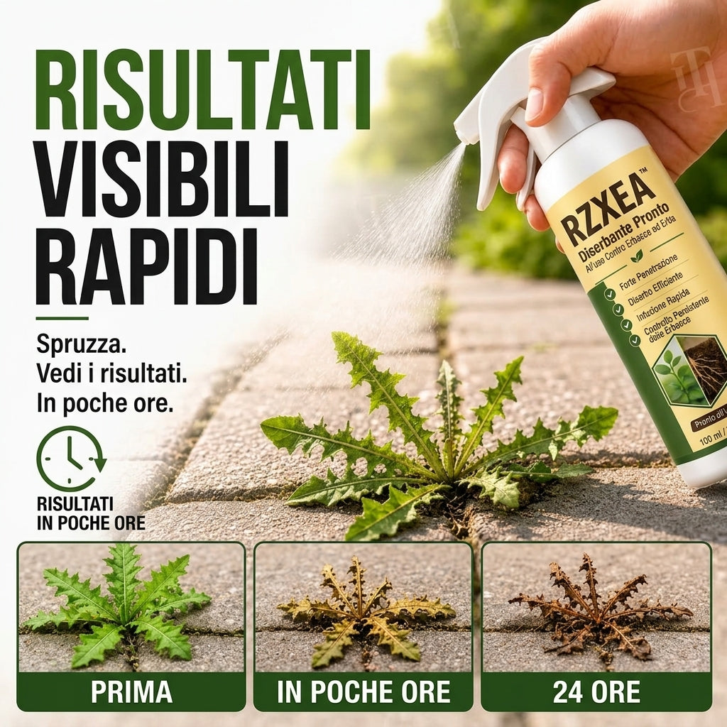 🏆 Nuovo aggiornamento | RZXEA™ Diserbante Pronto All’uso Contro Erbacce ed Erba